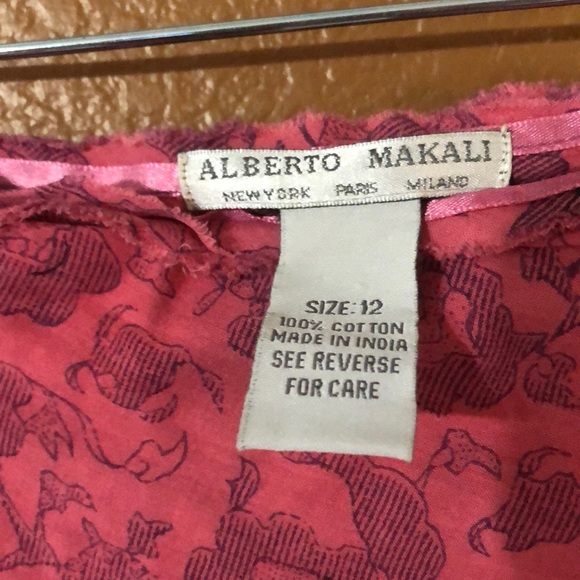 Alberto Makali Floral Boho Gypsy Tiered Maxi Skirt -  Size 12 - Picture 4 of 7